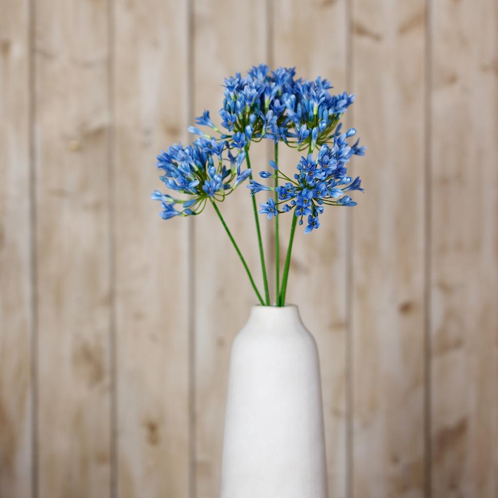 Hill Interiors Agapanthus Artificial Flower Spray