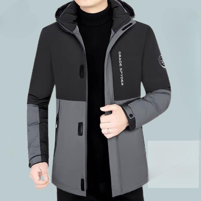 

Новая стильная хлопковая куртка для мужчин, утепленная и морозостойкая куртка для мужчин, зимняя одежда 4XL