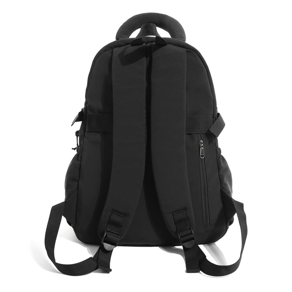Casual Large Capacity Lightweight Patchwork Backpack for Girls Student School Bag Leisure College Style Double Shoulder Bag