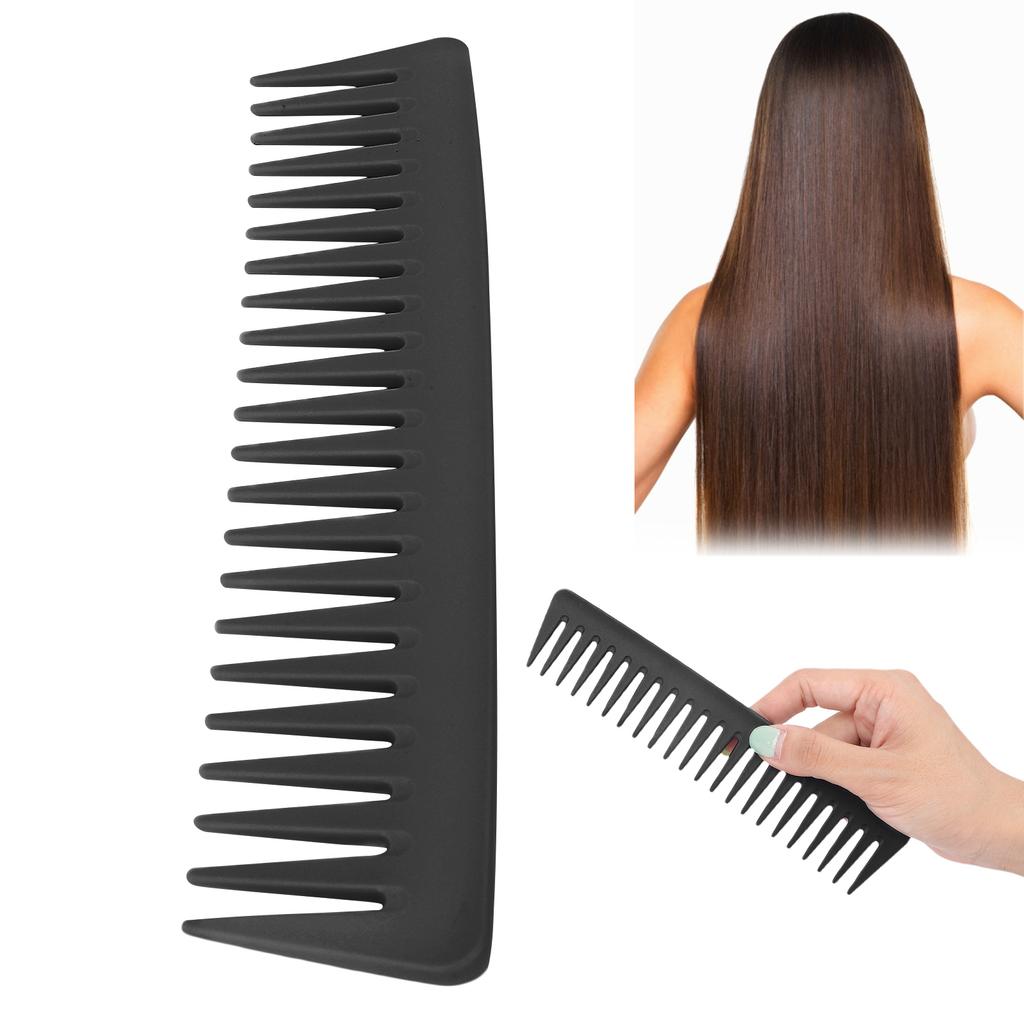 Wide Teeth Comb Rounded Large Hair No Handle Detangling Comb for Curly Hair Wet Dry Hair