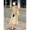 Neck suspender dress children seaside long dress fairy first love French temperament high sense summer new skirt