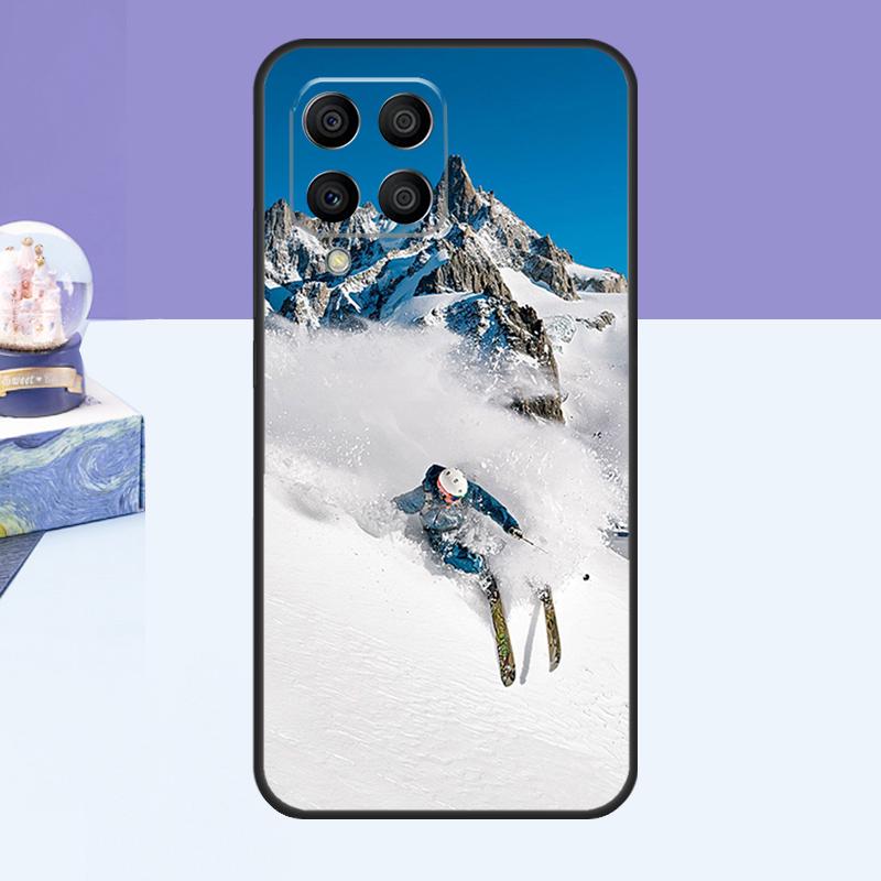 Ski Neige Snowboard Case For Samsung Galaxy M14 M54 M13 M23 M16 M11 M21 M31 M20 M34 M52 M32 M12 M36 M56 M15 M55