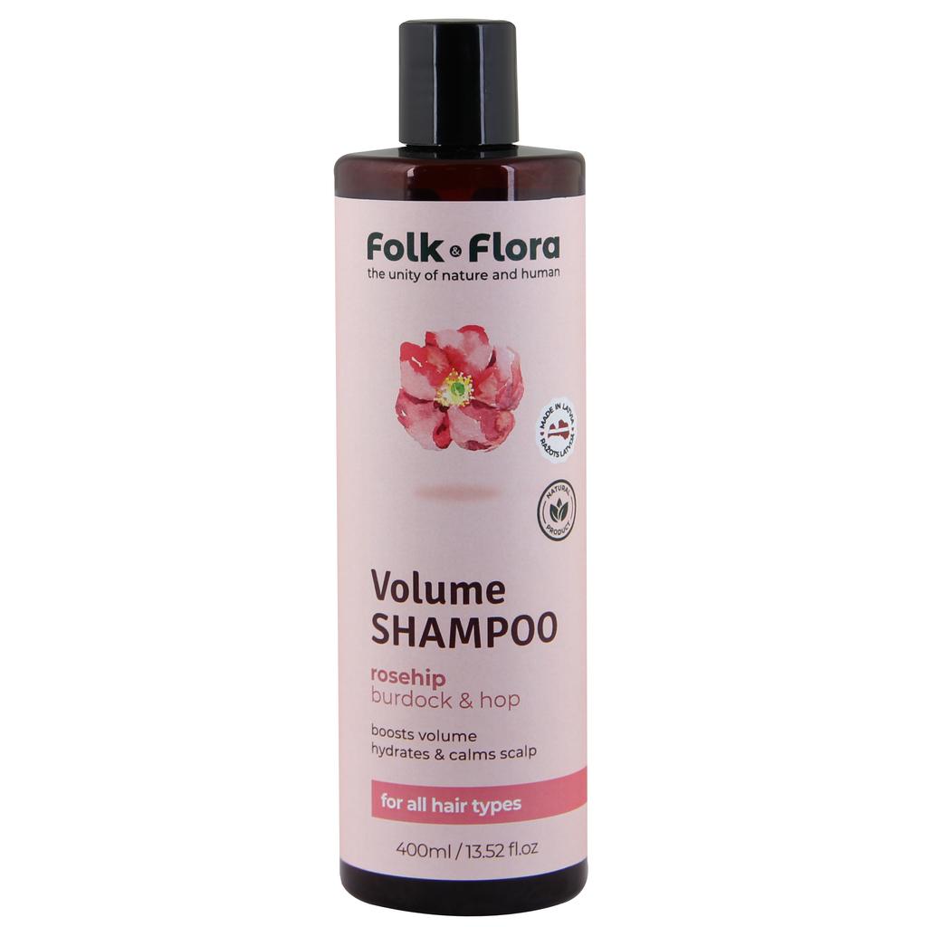 Szampon zwiększający objętość włosów Folk&Flora 400 ml