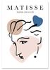 Poster Matisse Face Pastel Colors