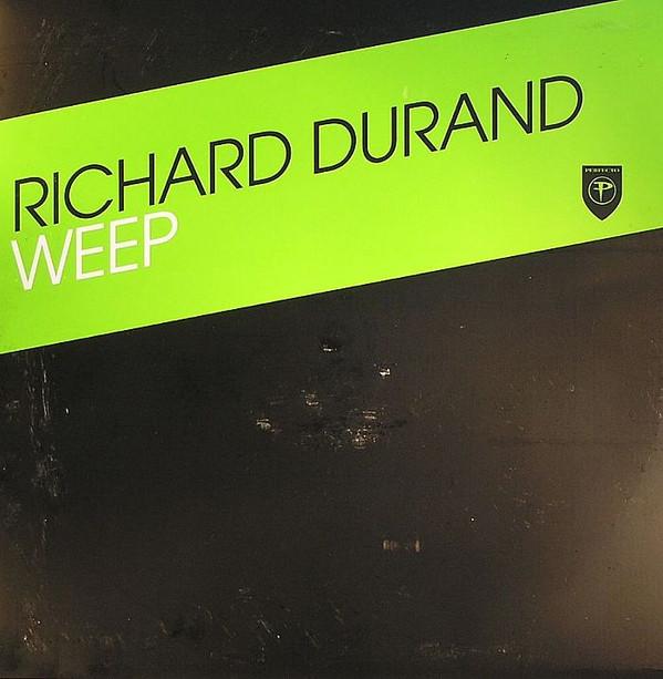 

12inch Record RICHARD DURAND Weep PERT101 Perfecto 2008 UK Dance Electronica Used