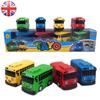 High-quality Mini Bus In Nine Colors With Working Doors Educational Toy Set