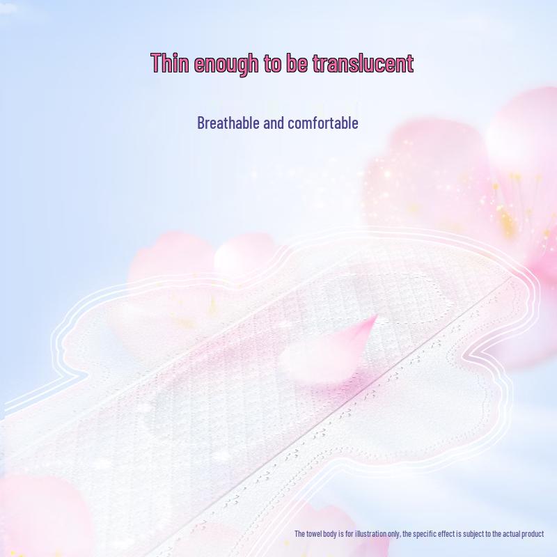 Jie Ting Cherry Blossom Ultra-Thin Day & Night Sanitary Pads Set