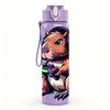 1PC Cute Beaver Backpack Cartoon Print 750ml Color Plastic Sports Water Bottle Leakproof Flip Straw Lid Suitable for Sports Office Home Use