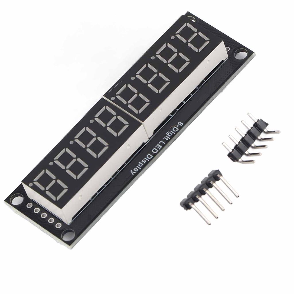 Digital Tube Display Module LED 8 Digit 7 Segment 0.36in TM1637 Drive Chip Yellow