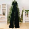 Velvet Decorative Bow for Christmas Trees Designed To Maintain Form and Enhance Holiday Decor with a Plush Texture