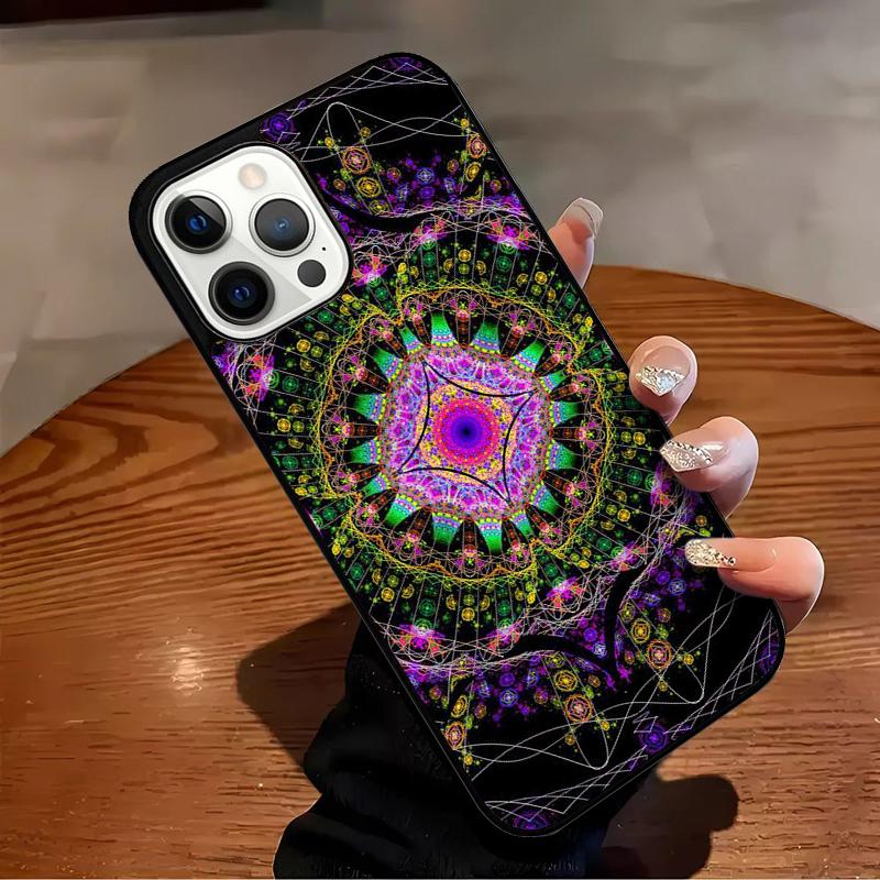 Mandala Mandala Phone Case For iPhone 17 Air 16 15 14 13 12 11 Pro Max Max Plus Bumper Case Cover