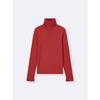 Gu By Uniqlo Warm Ribbed Turtleneck Tee  Long Sleeve 