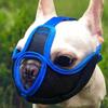 Adjustable Buckle Pet Dog Muzzles Soft Mesh Pet Mouth Cover Dog Mouth Cover  Pet Accessories