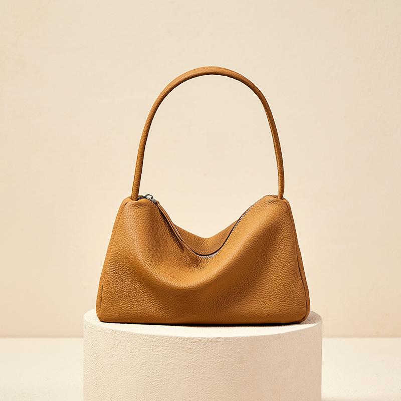 Mrs. Qiao Bag 2025 New Baguette Underarm Bag for Women High-end Handbag Genuine Leather Women's Bag Niche Shoulder Bag
