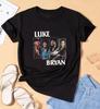 Luke Bryan Vintage 90er Grafik 100% Baumwolle T-Shirt Herren T-Shirts Oberteil