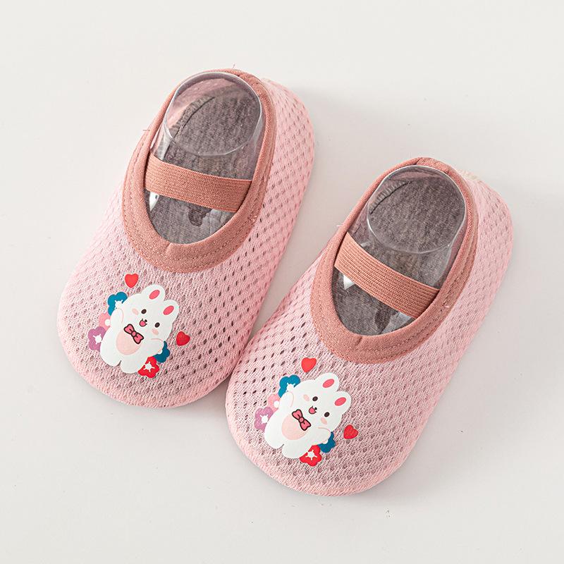 

Носки для мальчиков и девочек, детские сетчатые дышащие детские туфли с героями мультфильмов, носки, домашняя обувь для малышей XS