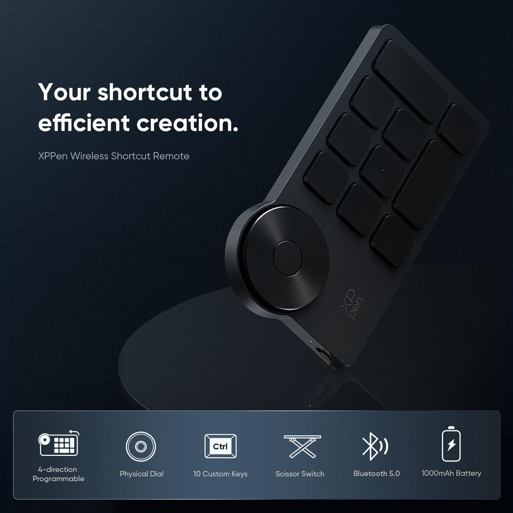 XPPen ACK05 Wireless Shortcut Remote