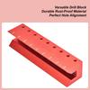 Portable Drill Block 45 Degree Metal Woodworking Hole Drilling Jig Puncher Positioner Tool Drill Guide For Woodworkers Carpentry