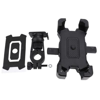 Phone Mount One Touch Locking 360 Degrees Rotatable Aluminum Alloy Shock Absorbing Phone Holder for
