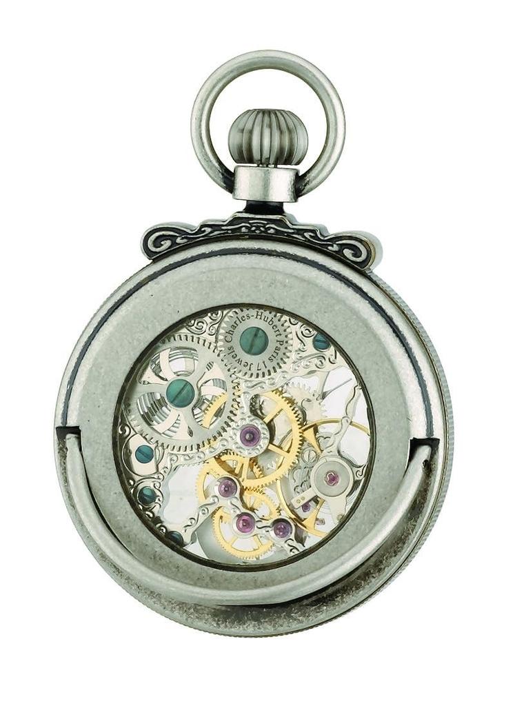 Taschenuhr Mechanisch [Charles-Hubert, Paris] Charles-Hubert Handaufzug 3869-S Herren