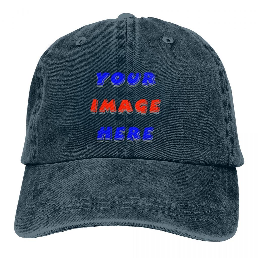 Casquette à visière multicolore pour femmes, votre Image ici, chapeaux de Protection de visière personnalisés
