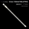 BROPPE Magnetic Cross Screwdriver with Electric Drill and Pneumatic Nozzle Head