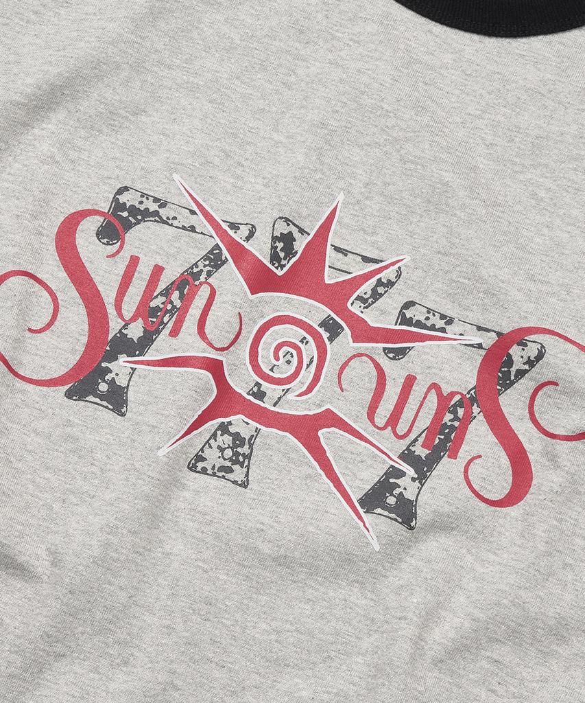 FREEMARIO Jackpot Ringer T-Shirt [Gray]