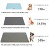 Winter Dog Bed Mat Washable Dog Crate Pad Pet Kennel Beds with Anti-Slip Bottom Dog Sleeping Mattress for Medium Large Dogs