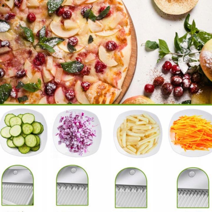 Professional fruit and vegetable slicer French fries slicer adjustable
