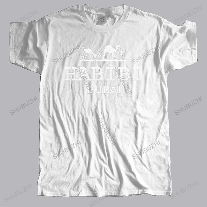 Hot Sale Unisex Brand T Shirt Summer Cotton Tshirt Habibi Dubai Summer Fashion Tshirt Unisex Cotton Tops Euro Size Boys Gifts