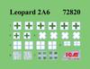 ICM Ukraine Leopard 2A6 Plastic Model 72820 1/72 (Tank)
