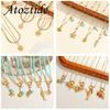 Atoztide Fashion Bohemian Style Ocean Series Pendant Necklace for Women Stainless Steel Multiple Styles Necklace Jewelry Gift