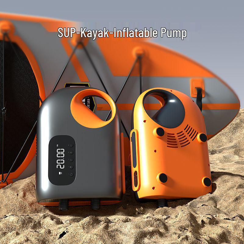 Portable Electric Air Pump for Outdoor Kayaks, Paddle Boards, Cars & Travel Tents