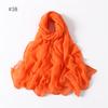 58 Colors Women Candy Color Voile Scarf Plain Solid Pashmina Female Warm Cotton Viscose Scarves Blanket Shawls And Wraps Bufanda