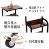 Merytes Kitchen Open Kitchen Gap Wooden Shelf with Steel Storage Shelf 3-Tier Cart, Shelf, Rack, Storage, Shelves, Multi-Function