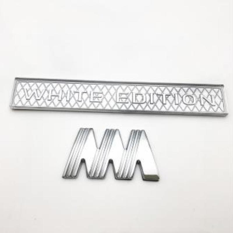 

Для белого издания/черного издания, наклейка с эмблемой, чехол для Land Cruiser M 200 LC200 FJ200, 3D аксессуары белый