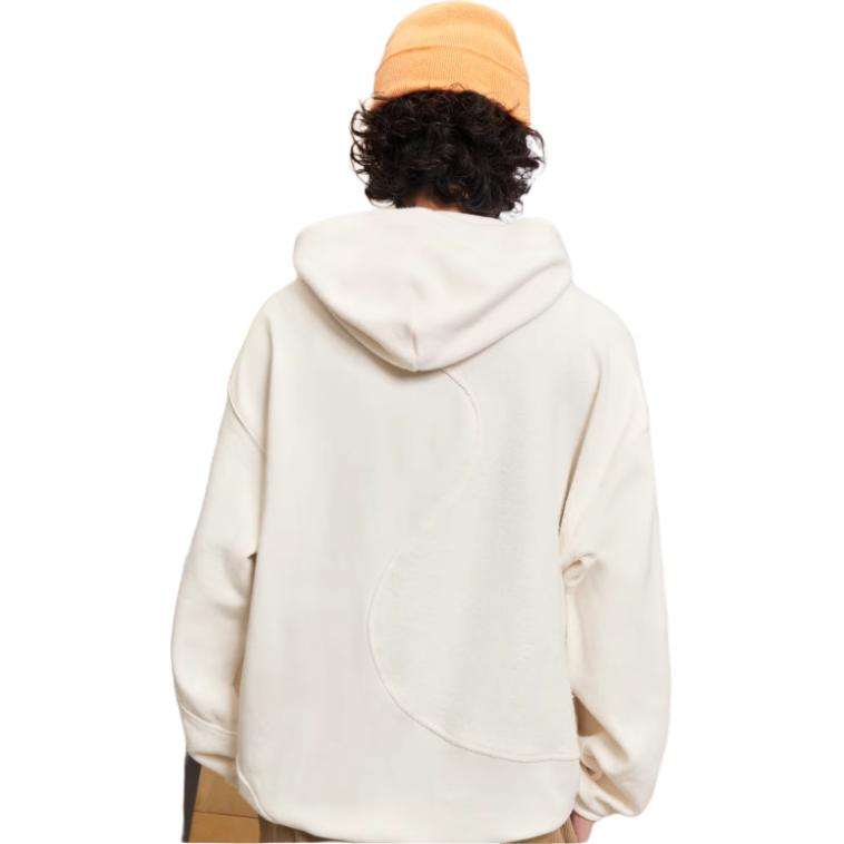 Converse Sweatshirts Men's White Hooded Moderate Other 10025234-A02