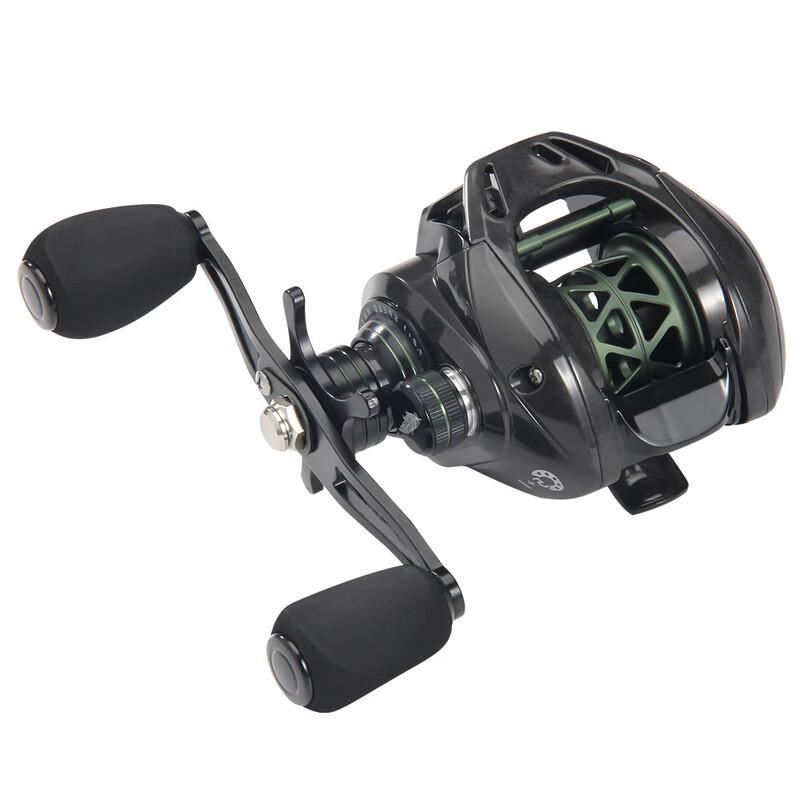 Miflame Micro Baitcasting Reel 7.2:1 Gear, Shallow Spool