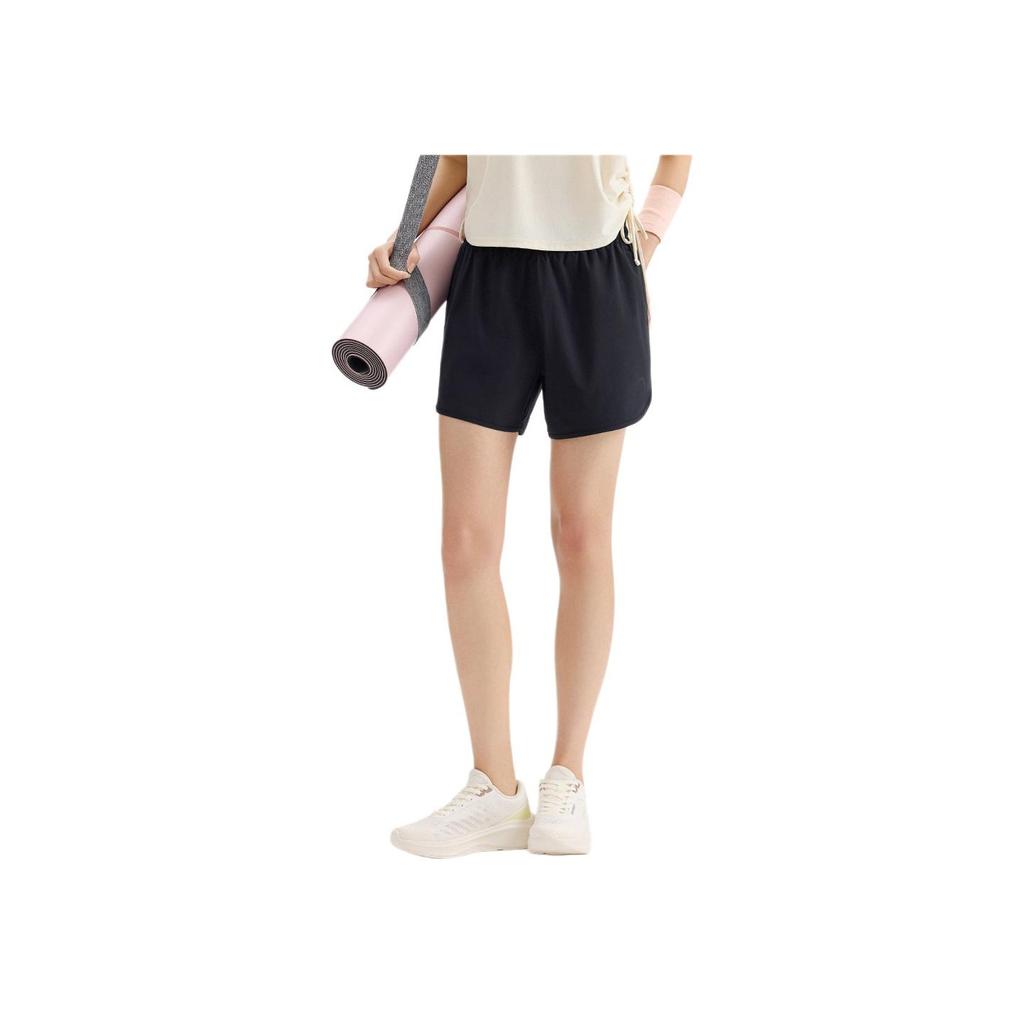 Anta Training Series Comfortable Loose Simple Solid Color Casual Shorts Women Shorts Soft-Pink 962527506-4
