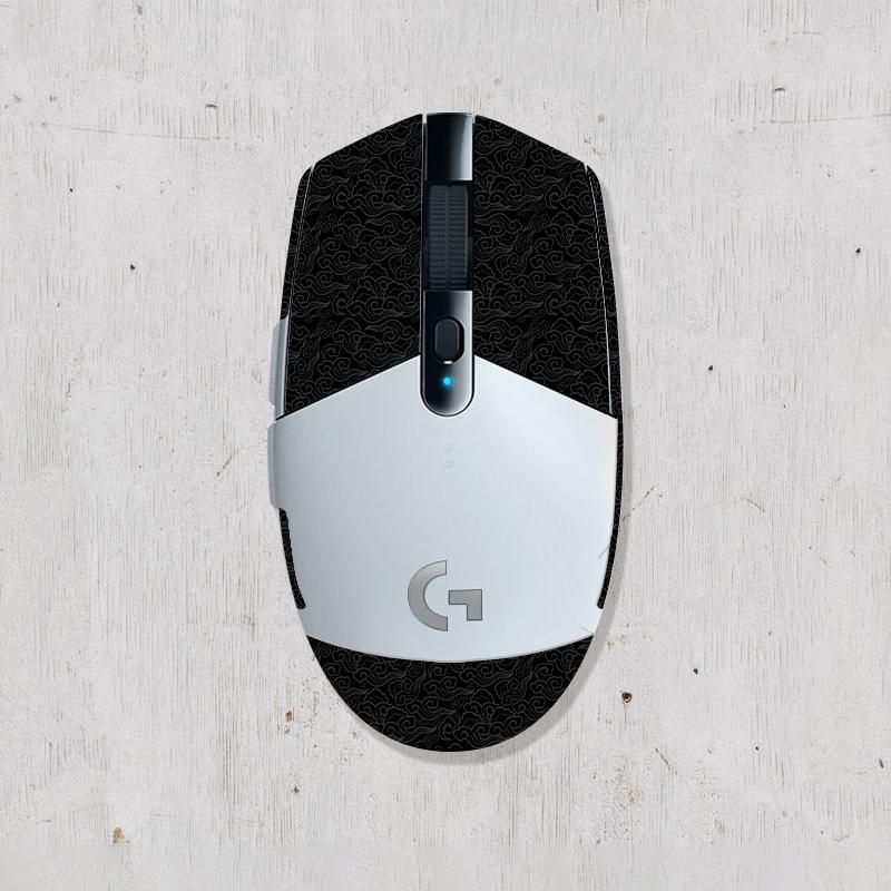 

Лента для захвата мыши Скейтборд Ручная наклейка Нескользящая Впитывающая пот Противоскользящая наклейка as the picture