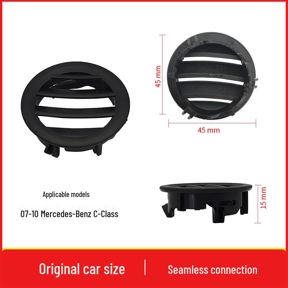 Compatible Air Vent Grille for 07-10 Mercedes-Benz C-Class W204 Dashboard
