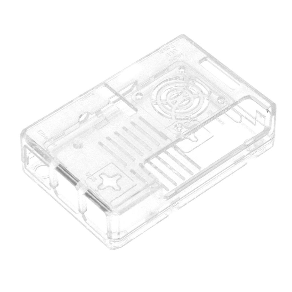 Transparentes Gehäuse für Raspberry Pi ABS-Abdeckung Schutzhülle Klare Gehäusehülle für Raspberry Pi 3