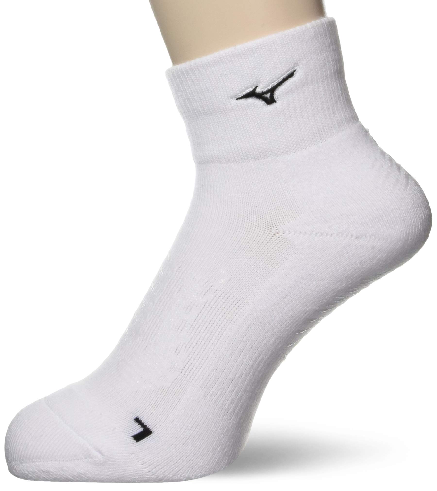 

Mizuno BIO GEAR SONIC Volleyball Socks Size cm (Short), V2MX0111, White/Black, 25.0-27.0