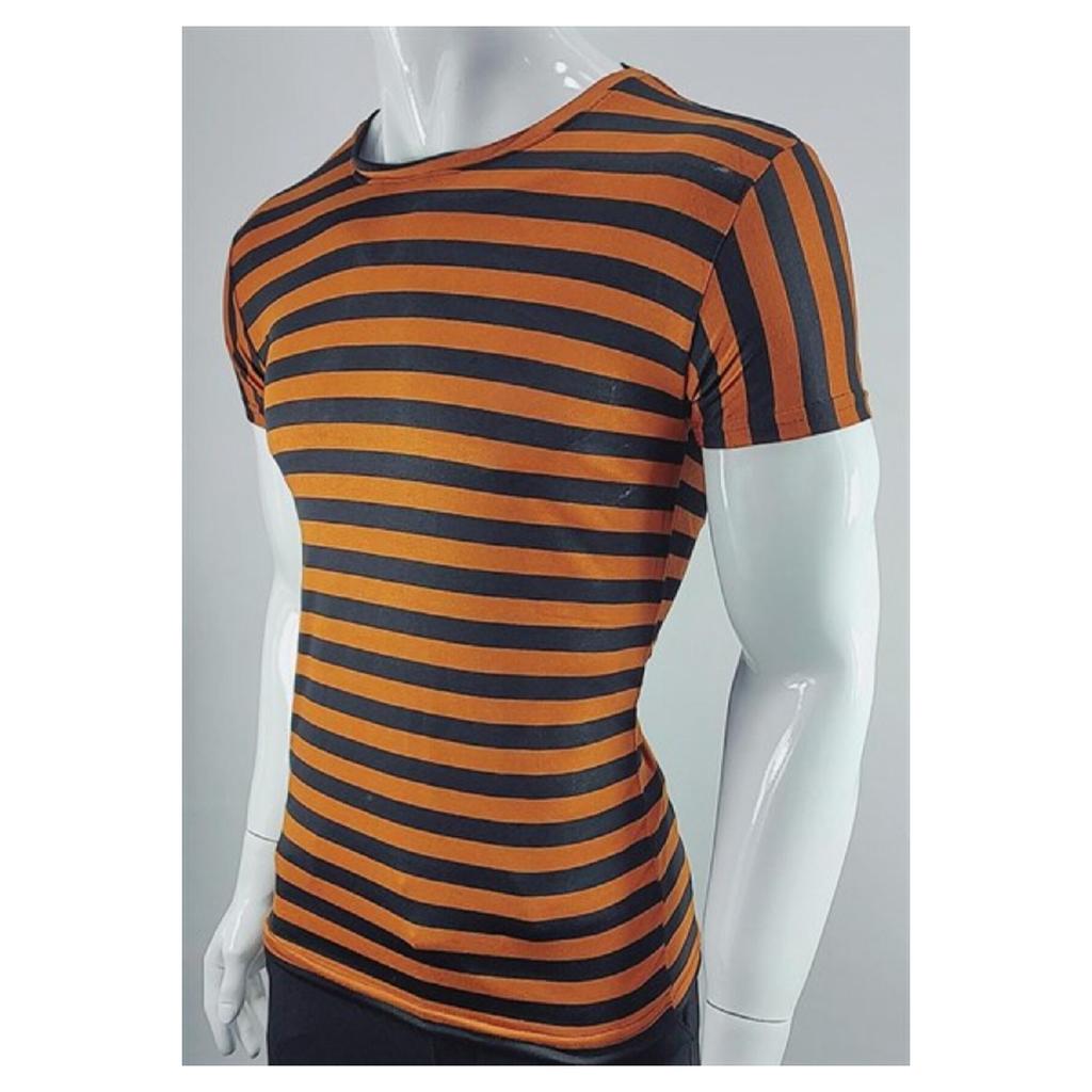 225 Tricou cu dungi Karvan pentru bărbați