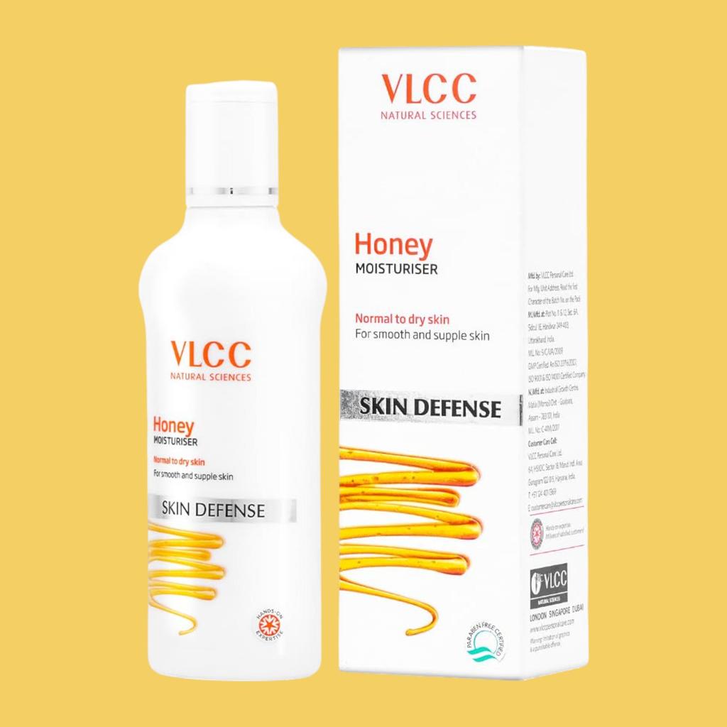 VLCC Honey Moisturiser 100 G Pack Of 2 Deep Moisturizing Lightweight Cream For Soft Smooth Hydrated Skin Daily Use