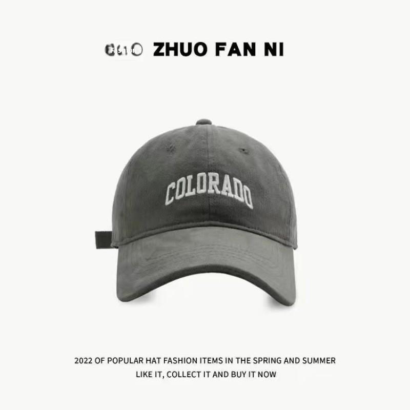 Baseball Cap Men Women Embroidered Letters Sun Protection Adjustable For Casual Wear