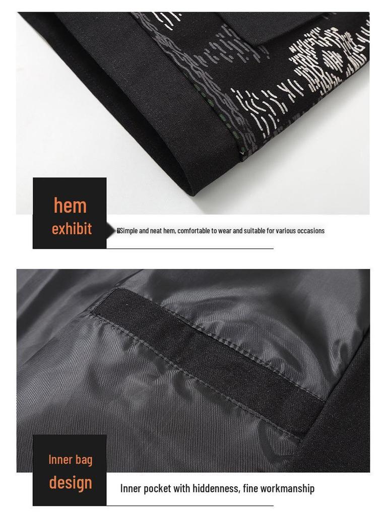 Modna męska jesienna kurtka dżinsowa patchworkowa - Dostępne rozmiary plus