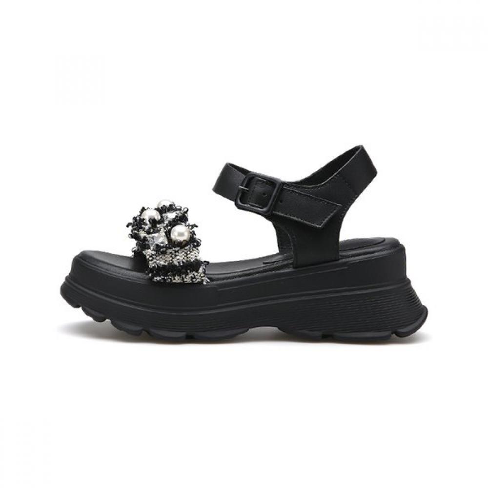 Misope Women Sandals 7cm 012424028   3color