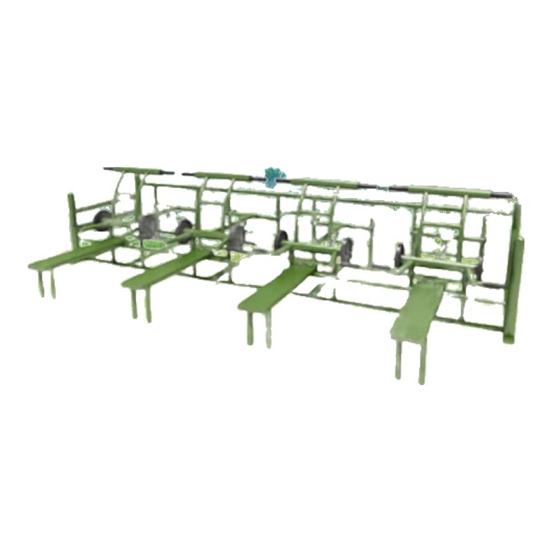 Heavy-Duty Strength Training System with Bench Press