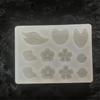 Sweet Bowknot Silicone Mold Quicksand Resin Filler Crystal Epoxy Resin Molds Filling Accessories DIYs Jewelry Castings